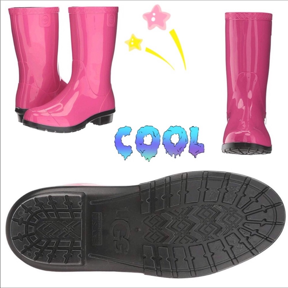 LAST ONE ! UGG Rain Boots Authentic Kids - Picture 2 of 4